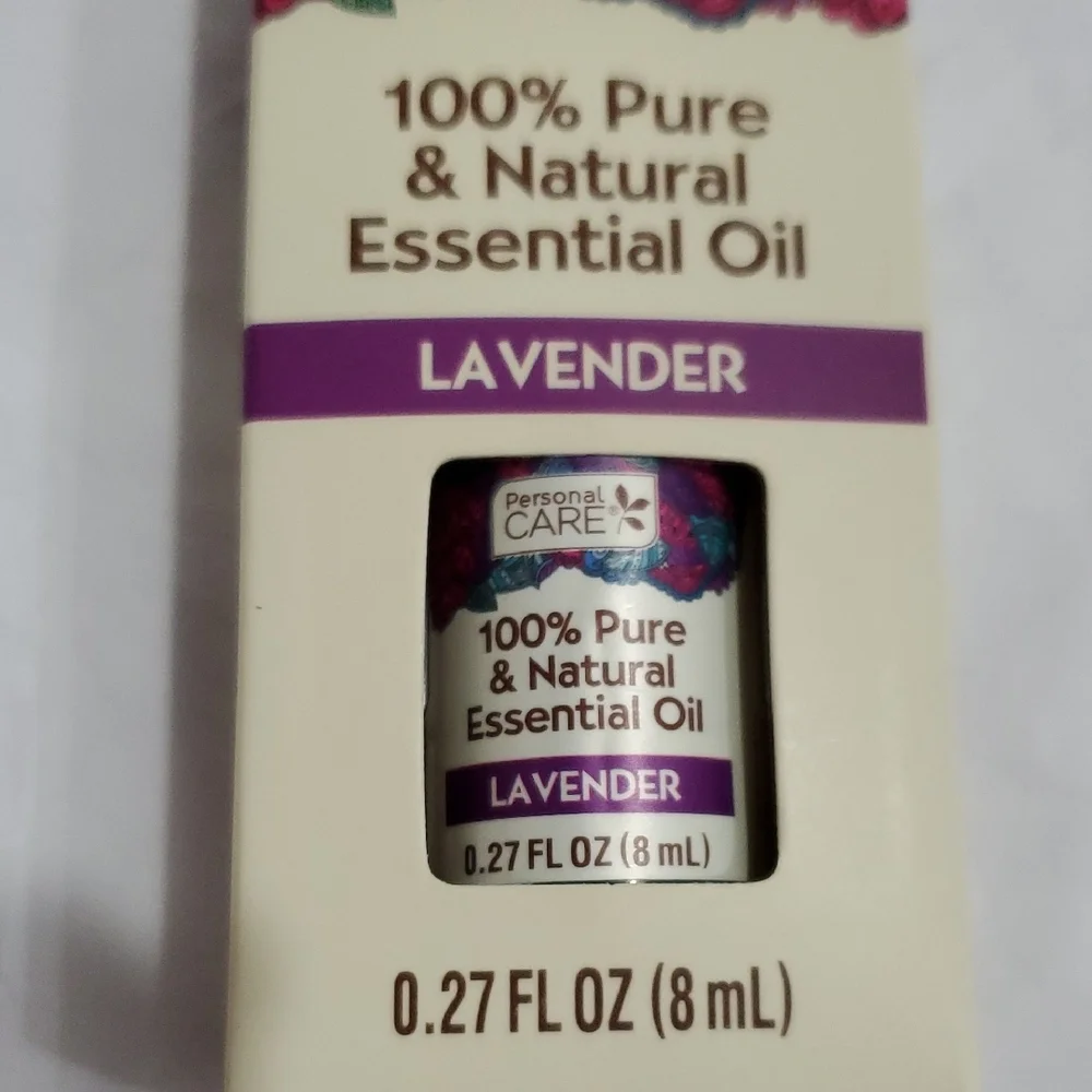 100% pure and natural essential Lavender oil blended‎ with sweet almond oil new